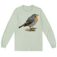 Matcha yellow breast Long Sleeve Tee - LillyAllenDesigns