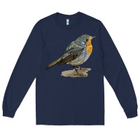 Navy yellow breast Long Sleeve Tee - LillyAllenDesigns