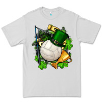 Dove Grey st.patrick's day volleyball Premium Tee - FaDigitalArtStudio