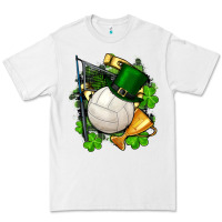 White st.patrick's day volleyball Premium Tee - FaDigitalArtStudio