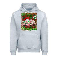 Heather Grey merry christmas baby pig Urban Hoodie - RanaPortraitStore