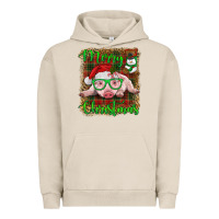 Pigment French Oak merry christmas baby pig Urban Hoodie - RanaPortraitStore