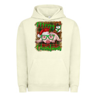 Pigment Pistachio merry christmas baby pig Urban Hoodie - RanaPortraitStore