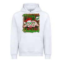 White merry christmas baby pig Urban Hoodie - RanaPortraitStore