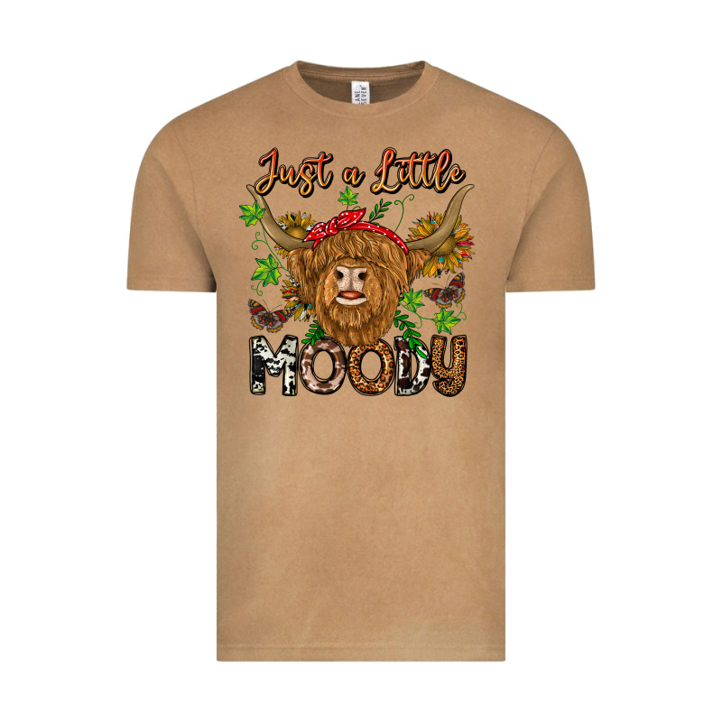 Just A Little Moody Vintage Tee by CowhideDigitalArt | Teevron