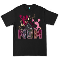 Black cheer mom Premium Tee - FaDigitalArtStudio