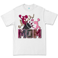 White cheer mom Premium Tee - FaDigitalArtStudio