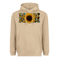 Mushroom Sunflower Leopard Mom Heavyweight Hoodie - Jasminsmagicworld