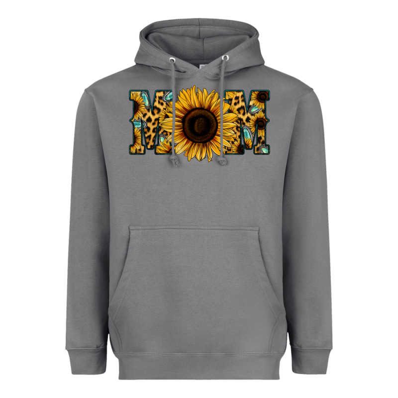 Sunflower Leopard Mom Heavyweight Hoodie by Jasminsmagicworld | Teevron
