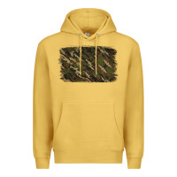Antique Gold Camouflage Background Premium Hoodie - Jasminsmagicworld