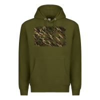 Army Green Camouflage Background Premium Hoodie - Jasminsmagicworld