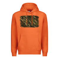 Carrot Camouflage Background Premium Hoodie - Jasminsmagicworld