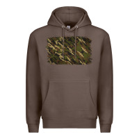 Coffee Camouflage Background Premium Hoodie - Jasminsmagicworld