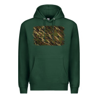 Sports Green Camouflage Background Premium Hoodie - Jasminsmagicworld
