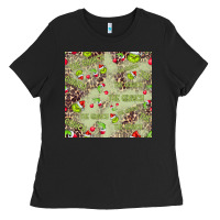 Black The Grinch Seamless Ladies Tee - CowhideDigitalArt