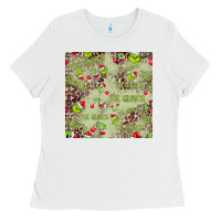 White The Grinch Seamless Ladies Tee - CowhideDigitalArt