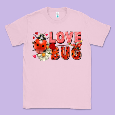 Love Bug Classic Tee Designed By Fadigitalartstudio