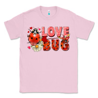 Bubblegum Pink Love Bug Classic Tee - FaDigitalArtStudio