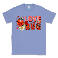 Colony Blue Love Bug Classic Tee - FaDigitalArtStudio