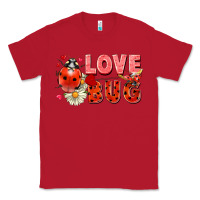 Red Love Bug Classic Tee - FaDigitalArtStudio