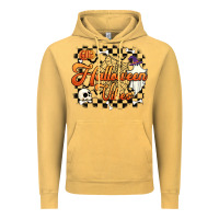 Vintage Mustard halloween vibes Vintage Hoodie - Artiststas
