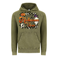 Vintage Olive halloween vibes Vintage Hoodie - Artiststas