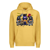 Antique Gold police gnome Premium Hoodie - BarkalooDesign