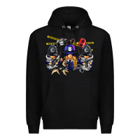 Black police gnome Premium Hoodie - BarkalooDesign