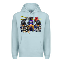 Blue Mist police gnome Premium Hoodie - BarkalooDesign