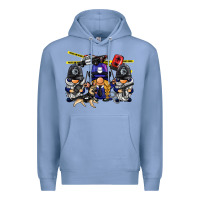 Colony Blue police gnome Premium Hoodie - BarkalooDesign