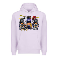 Lilac police gnome Premium Hoodie - BarkalooDesign