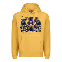 Mustard police gnome Premium Hoodie - BarkalooDesign
