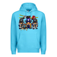 Ocean Blue police gnome Premium Hoodie - BarkalooDesign