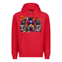 Red police gnome Premium Hoodie - BarkalooDesign