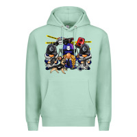 Seafoam police gnome Premium Hoodie - BarkalooDesign