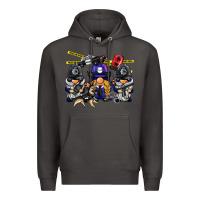 Smoke police gnome Premium Hoodie - BarkalooDesign