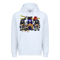 White police gnome Premium Hoodie - BarkalooDesign