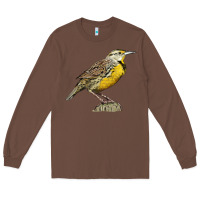 Chestnut Western Meadowlark Long Sleeve Tee - LillyAllenDesigns