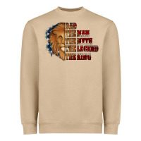 Mushroom Dad The Man The Myth The Legend The King Heavyweight Sweatshirt - Jasminsmagicworld