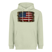 Matcha Camouflage Usa Flag Background Heavyweight Hoodie - Jasminsmagicworld