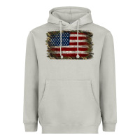 Moon Dust Camouflage Usa Flag Background Heavyweight Hoodie - Jasminsmagicworld