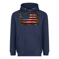 Navy Camouflage Usa Flag Background Heavyweight Hoodie - Jasminsmagicworld