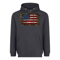 Smoke Camouflage Usa Flag Background Heavyweight Hoodie - Jasminsmagicworld