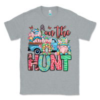Heather Grey Easter gnomes on the hunt Classic Tee - OliviaCreatesArt