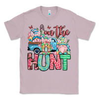 Lilac Easter gnomes on the hunt Classic Tee - OliviaCreatesArt