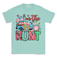 Seafoam Easter gnomes on the hunt Classic Tee - OliviaCreatesArt