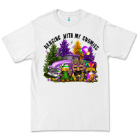 White mardi gras hanging with my gnomies Premium Tee - FaDigitalArtStudio