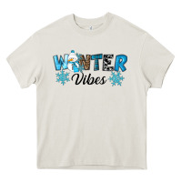 Cream winter vibes Heavy Core Tee - RanaPortraitStore