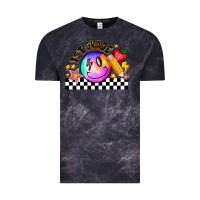 Cloud Black 1St Grade Vintage Tee - CowhideDigitalArt
