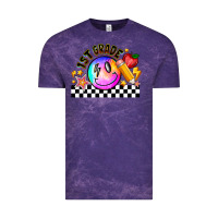 Cloud Purple 1St Grade Vintage Tee - CowhideDigitalArt